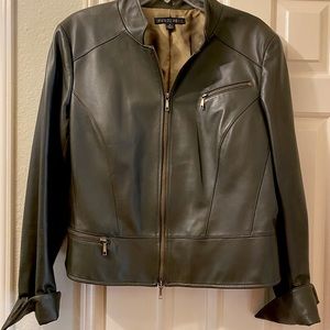 Lafayette 148 New York Leather Jacket
